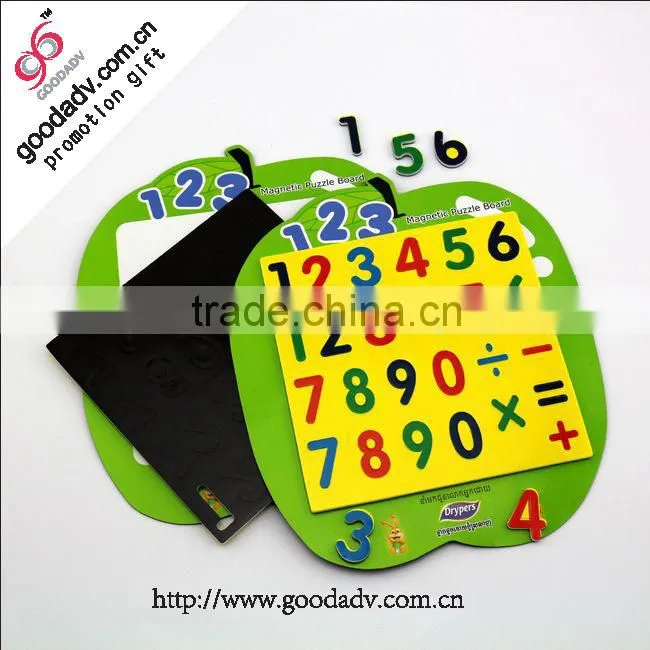 Direct selling plastic toys kid diy magic hot selling custom magnetic puzzle