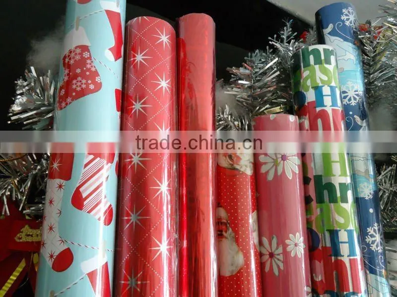star gift wrapping paper