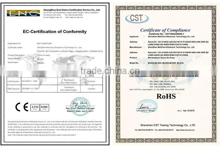 Free Sample For Test 9 Modes Red Fashion RoHS Anti Snore Watch Wristband With Clock Function Manufacturer In Shenzhen