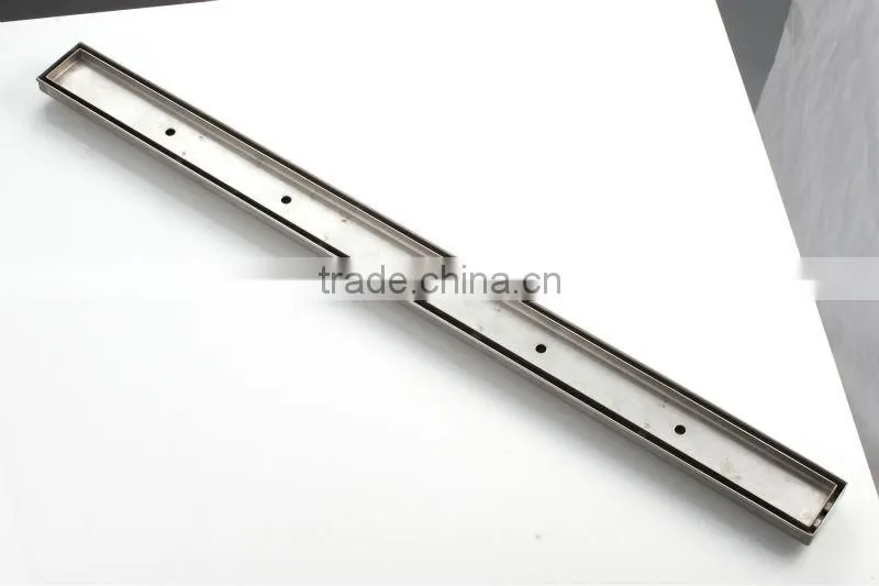 304 Stainless Steel Panel-in Cover Linear Bathroom Floor Drains 78829-800