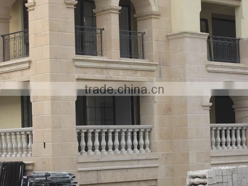 Beige limestone for outdoor decoration, limestones tiles.