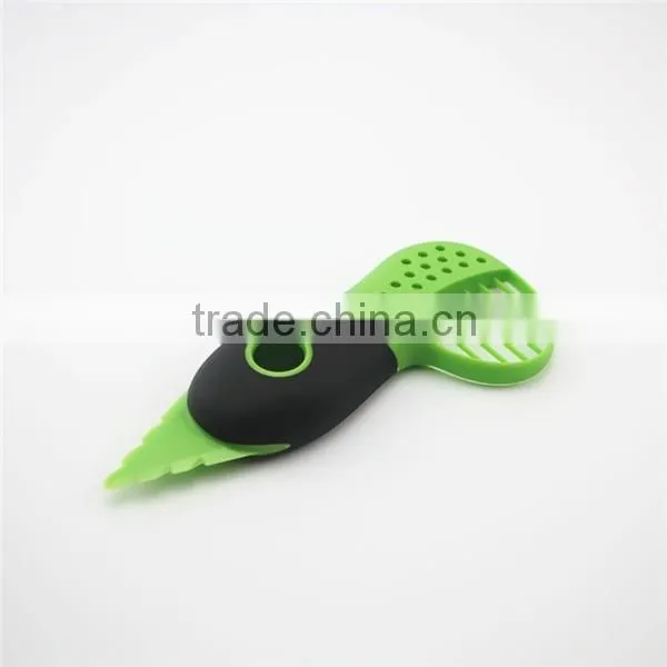 Amazon hot selling multifunctional plastic avocado cutter pitter