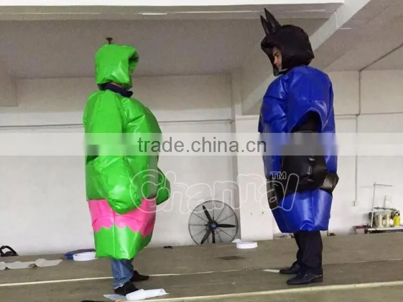 2016 Hot sales sumo suit,inflatable suit,inflatable sumo wrestling suits