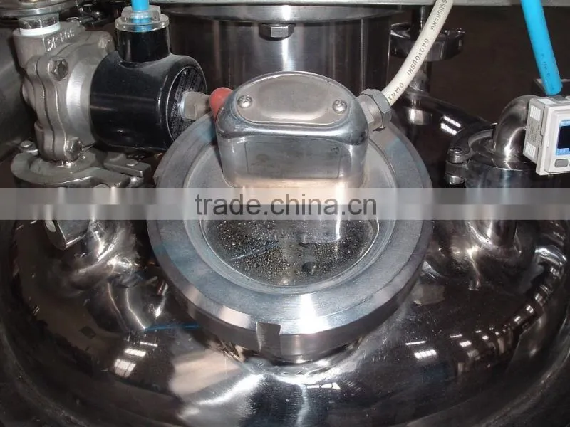 Facial and body cream Mixer, cream vacuum homogenizer, cosmetic cream emulsifying machine