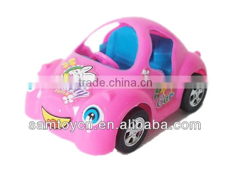 Good quality cartoon mini plastic pull back car