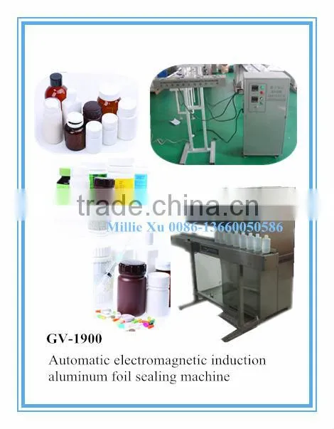 automatic electromagnetic induction aluminum foil sealing machine with high quality