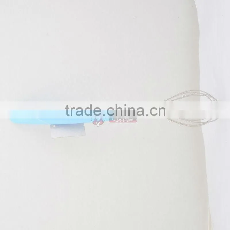 Chef charming plastic handle stainless steel egg whisker