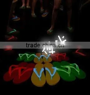 Fluorescence slippers