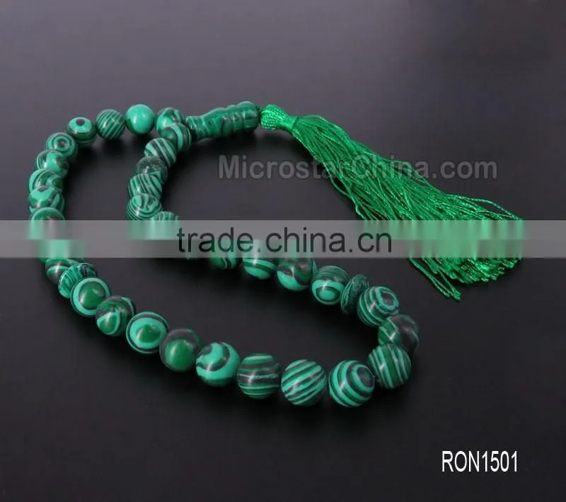 Allah misbaha cheap tasbih muslim small size 8mm grey agate prayer beads tesbih