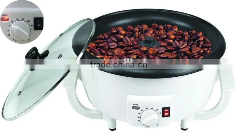 Coffee roaster-Heat distribution coffee roaster-Housing material coffee roaster ZS-202A