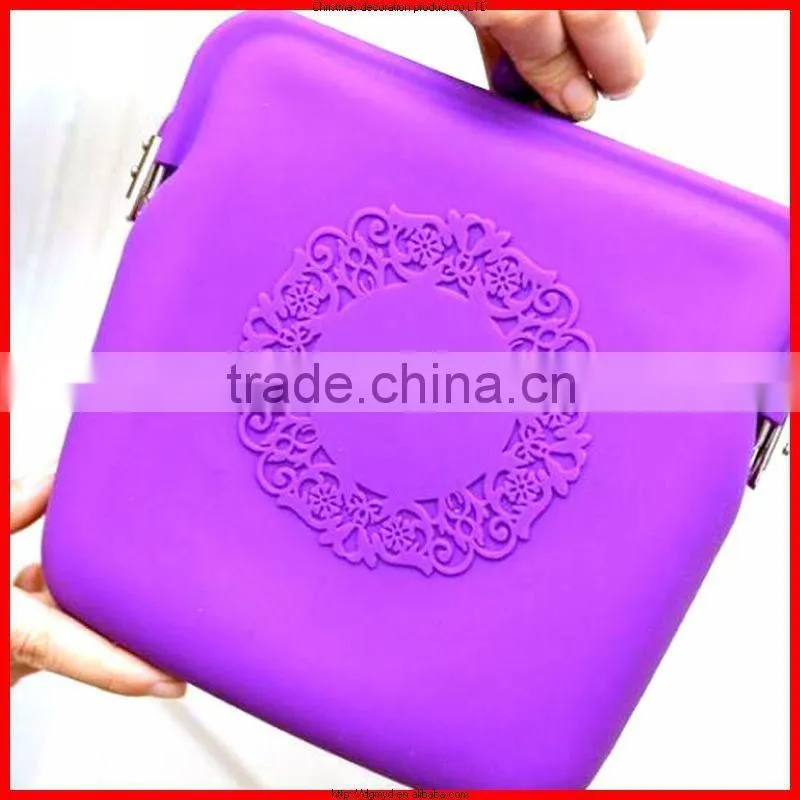 Chinese manufacturer silicone tote bag silicone stylish woman shoulder bag