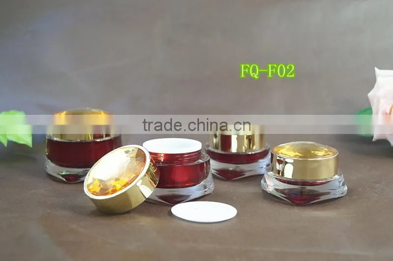 Luxury Diamond Cap Classic Cosmetic jars