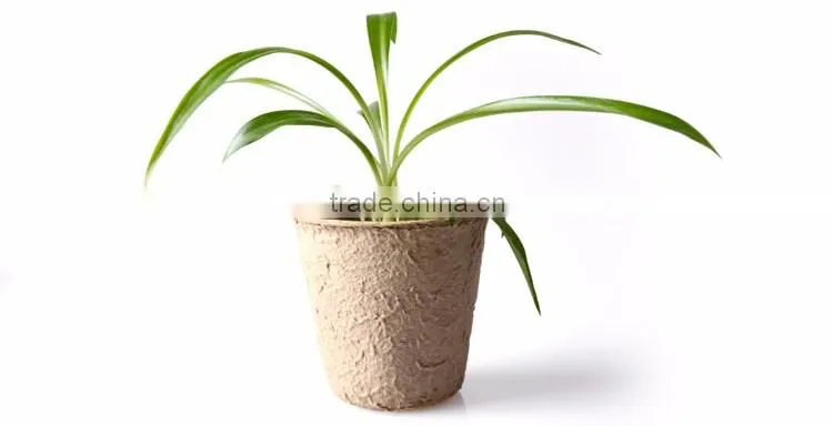 Paper pulp seedling cup flower/vegetable plant bio-degradable pot