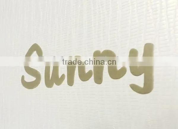 Custom color letter wall sticker high quality child letter sticker self-adhesive fashion letter sticker sheet