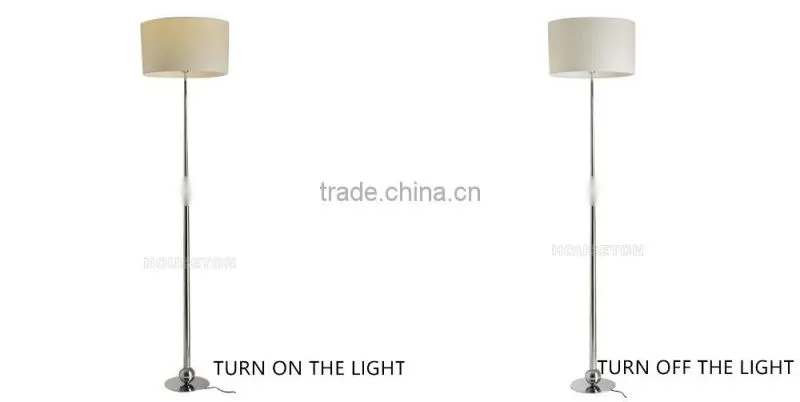 Modern indoor light metal base standing lamp for hotel,Metal base standing lamp for hotel,Standing lamp for hotel F1030