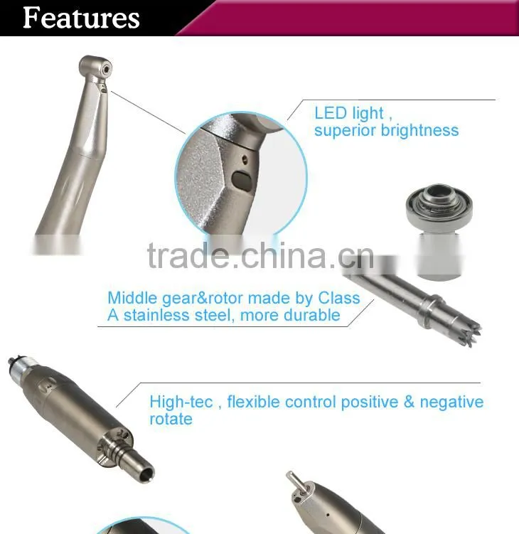 4 hole Dental Handpiece China portable dental equipment