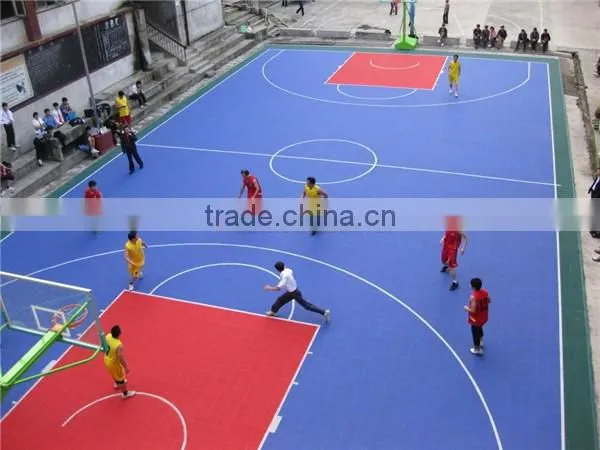 Anti-slip Interlocking Badminton Court Floor Mat