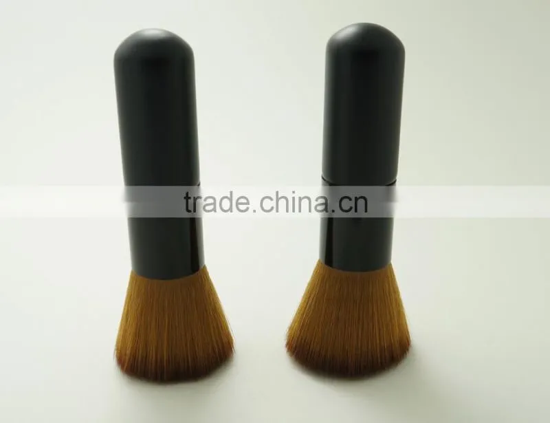 Flat Top Nylon Hair Powder Brush