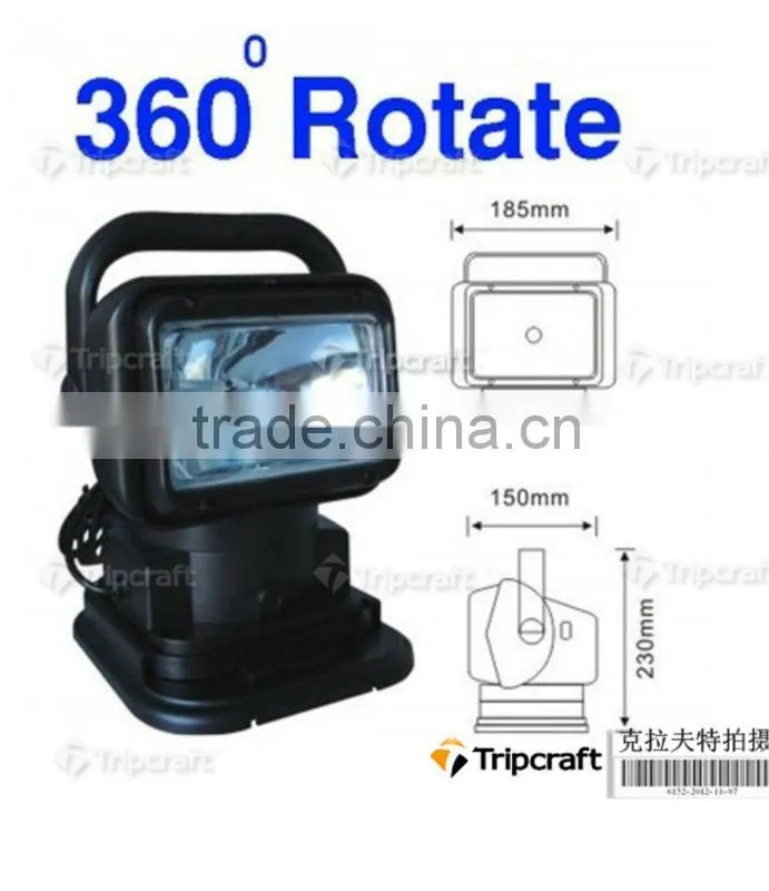 35W 55W 75W compliance matrix Vehicle Mounted HID Dragon Search Light