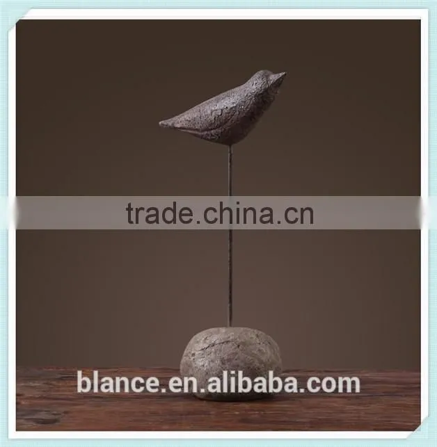 resin bird figurine bird statue love birds for indoor home decoration