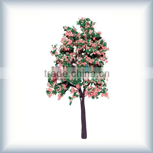 Colorful 3D decorated live christmas trees,CT007-160model tree for layout,good quality model tree,decorative model tree