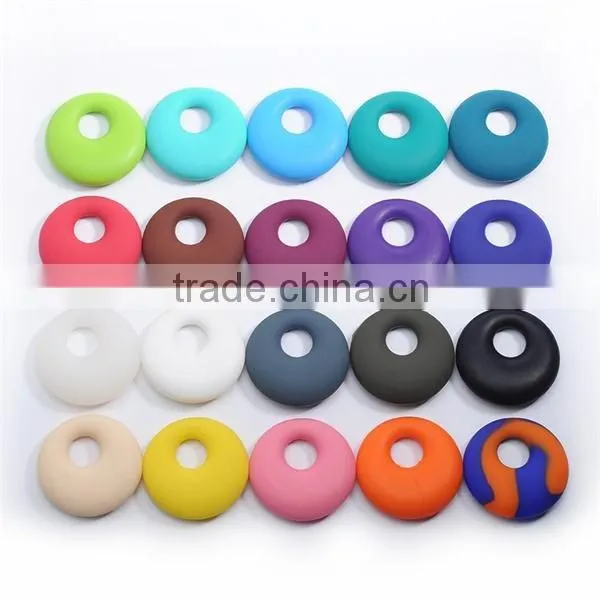 100% Food Grade Silicone FDA Approved BPA Free Silicone Pendant Teether For Baby
