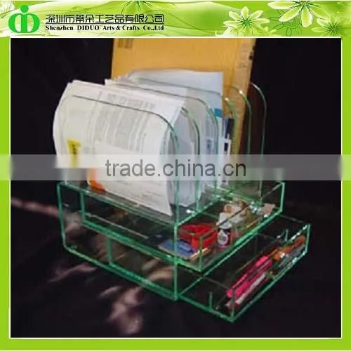 DDN-D038 ISO9001 Shenzhen Factory Wholesale SGS Test Custom Acrylic Makeup Cosmetic Organizer
