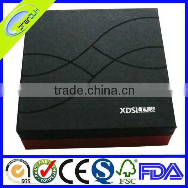 small paper gift box with design