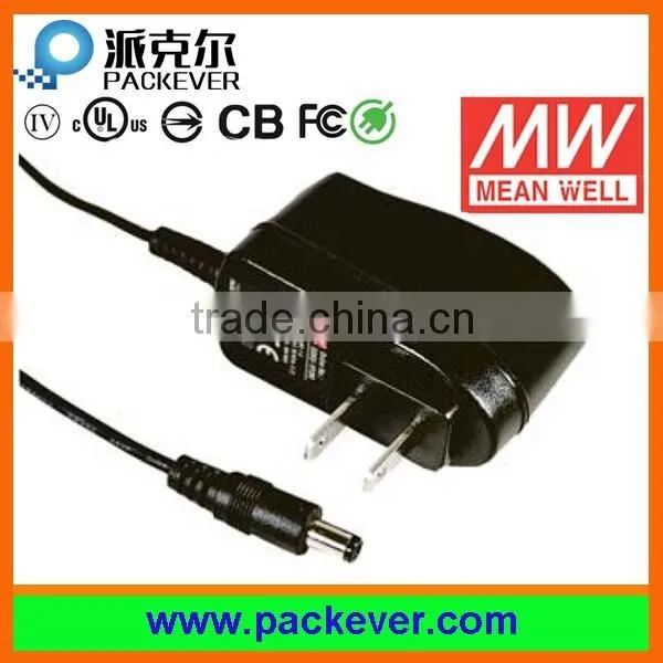 UL CUL Meanwell power adaptor GS12U GS12 12W