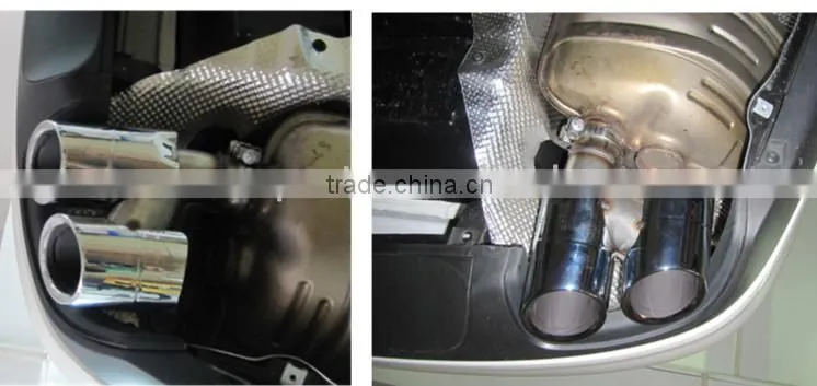 Muffler Tips for Pors Panamera Turbo Style 09~