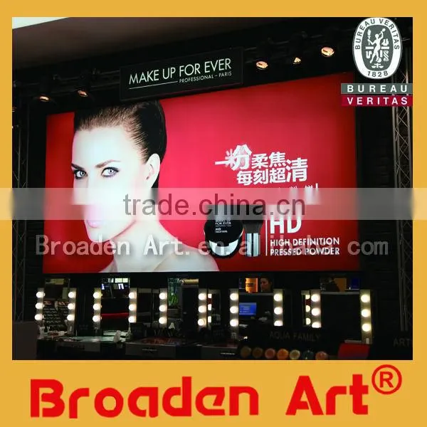 natural bamboo reed fence frontlit coated banner printing