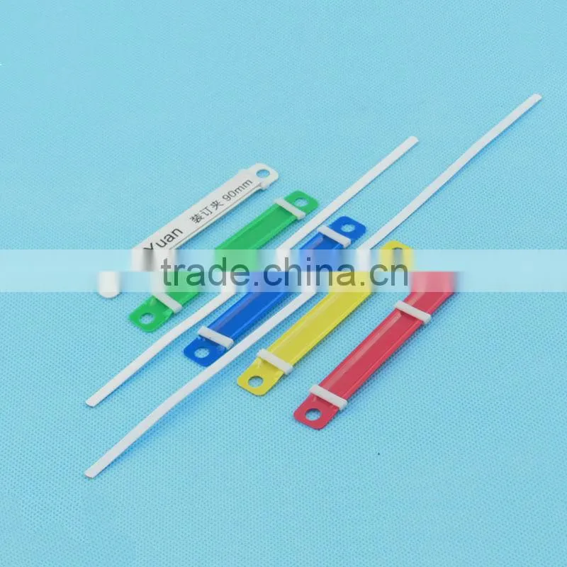 hot sell colorful plastic/metal paper file fastener