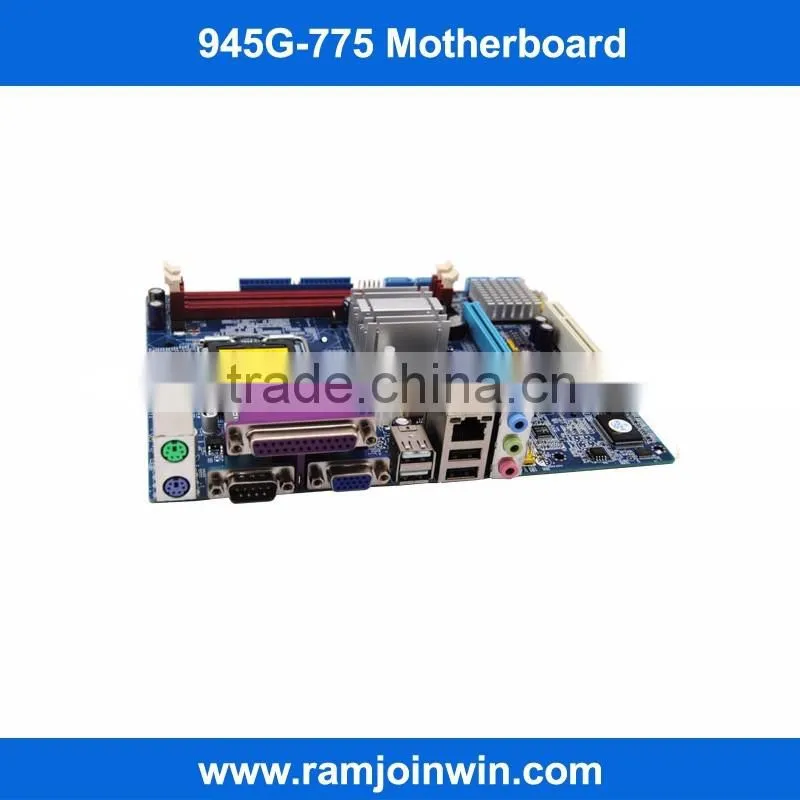 In good condition 1066/800/533MHz FSB 755 945 motherboard for ddr2
