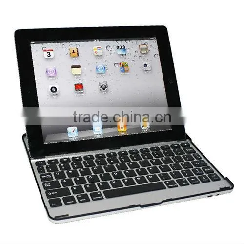 2013 Aluminum alloy for ipad wireless blue tooth 4.0 keyboard