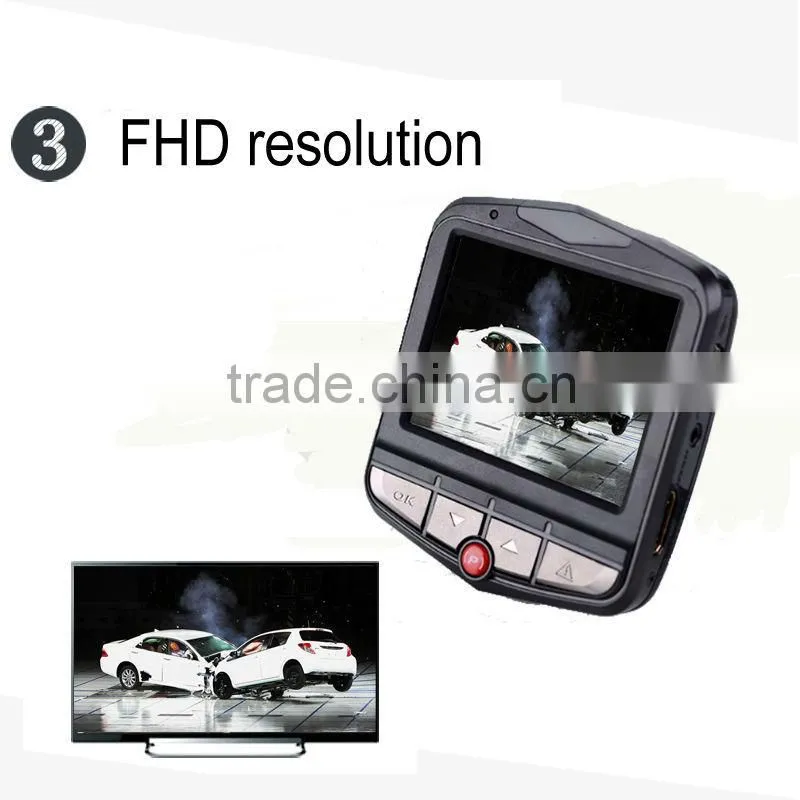 720p 170 wide angle lens car dvr ,car camera,dash cam