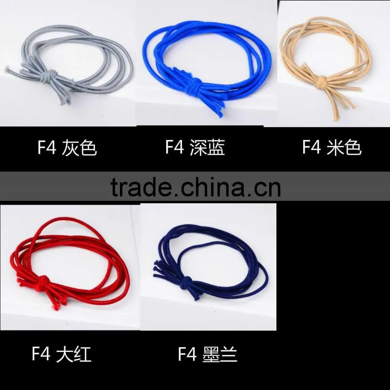 Chinese knot bow elasticity skinny hair loop hair ropes wholesale