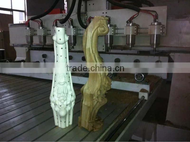 cnc 3d wood cylinder carving machine CX1325