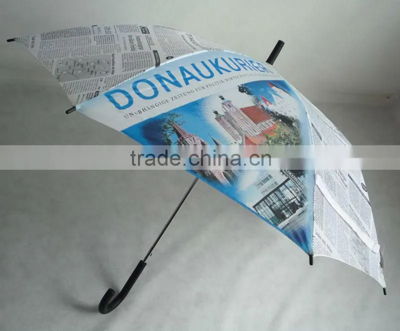 58cm x8 ribs newspaper printing umbrella shop