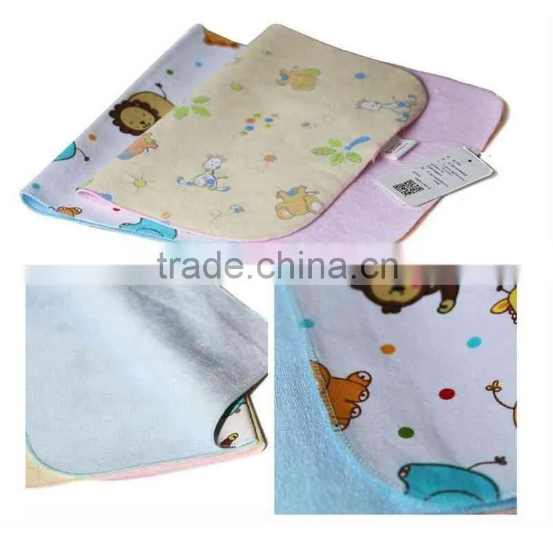 Baby Bamboo Travel Contoured Changing Pad