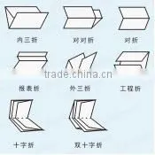 automatic paper folding machine JN-ZY380 best factory price
