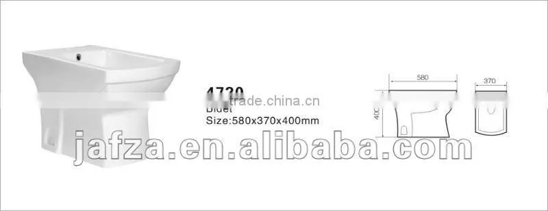 4720 Modern hot selling white color ceramic bidet