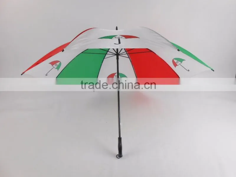 trade assuranse promotional advertising good selling golf umbrella