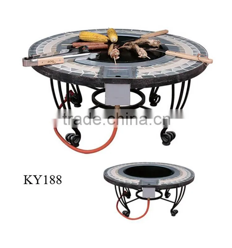 chinese supplier fire pit cast iron fired