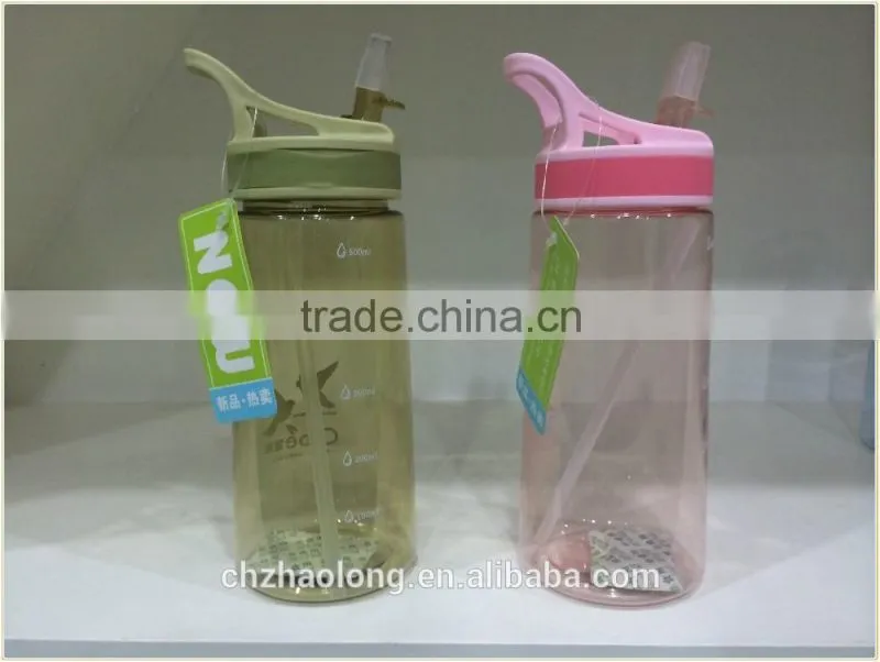 new products innovative 2016 sports water bottle plastic mineral drink bottle with measuring mark