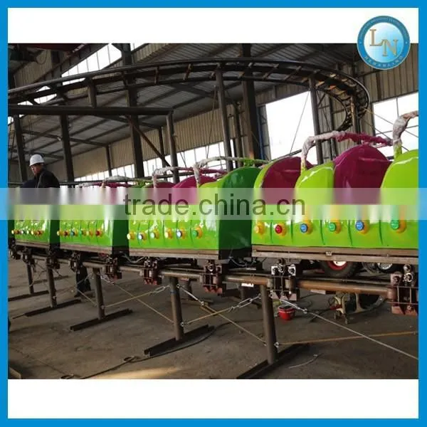 Cheap fun park amusement mini caterpillar roller coaster