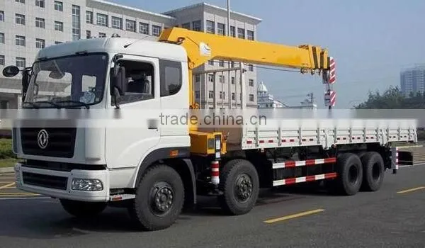 20 ton truck mounted crane SQ20S5 400 Kn.m at 2.5 m crane truck high quality on sale truck crane