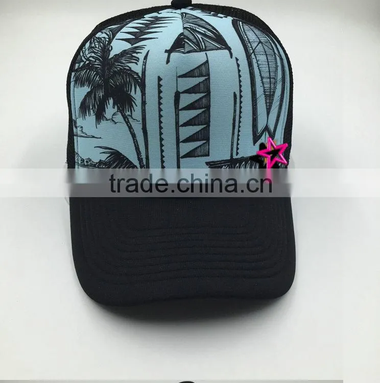 Printed Custom Design Adjustable Baseball Hat