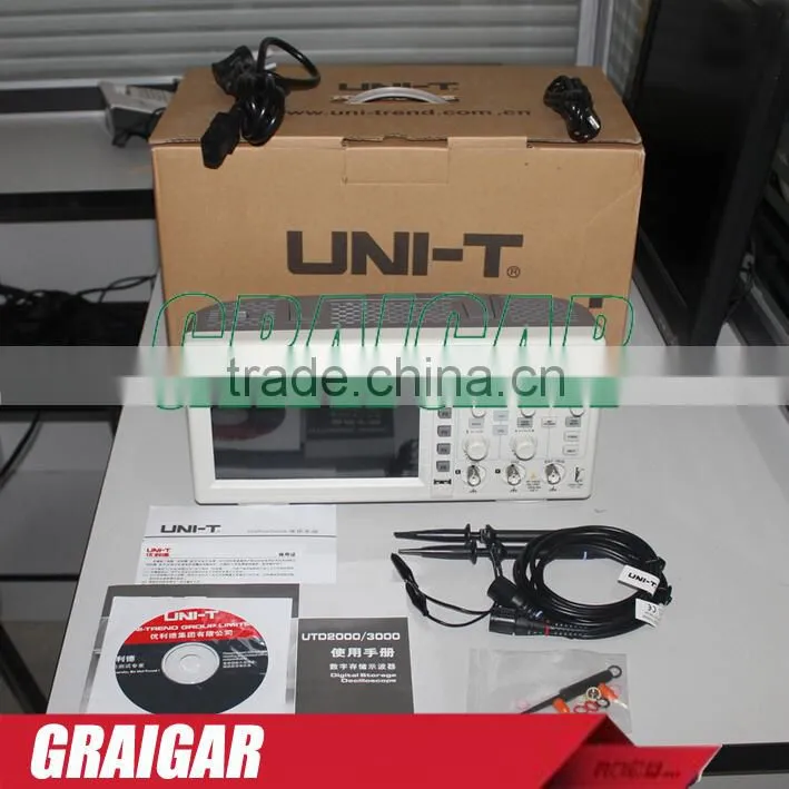 Handheld Digital Storage Oscilloscopes UTD2052CEX 50MHz 1GS/s 25 kpts Memory Depth USB OTG Interface