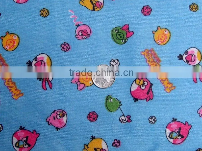 2014 HOT SALE 100% COTTON TWILL PRINTED FABRIC
