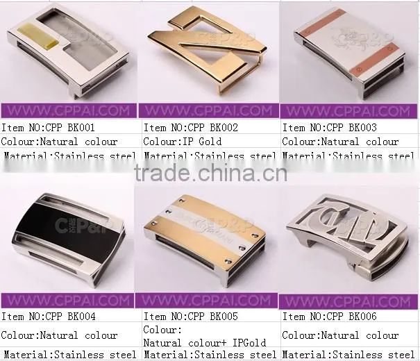 The simple blank belt buckle for men